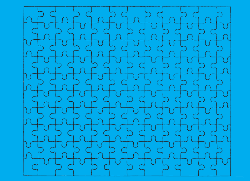 Puzzle se stovkami až tisíci dílky